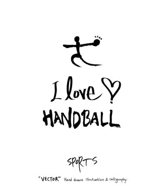 Spor poster / yarım yamalak eğlence illüstrasyon - vektör