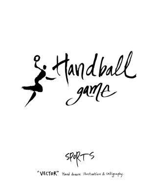 Spor poster / yarım yamalak eğlence illüstrasyon - vektör