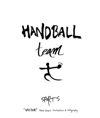 Spor poster / yarım yamalak eğlence illüstrasyon - vektör