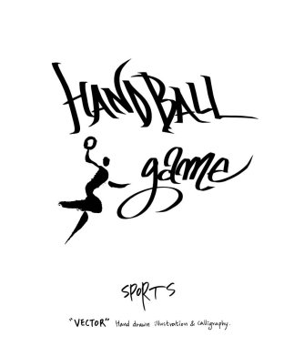 Spor poster / yarım yamalak eğlence illüstrasyon - vektör