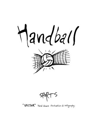 Spor poster / yarım yamalak eğlence illüstrasyon - vektör