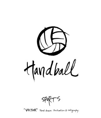 Spor poster / yarım yamalak eğlence illüstrasyon - vektör