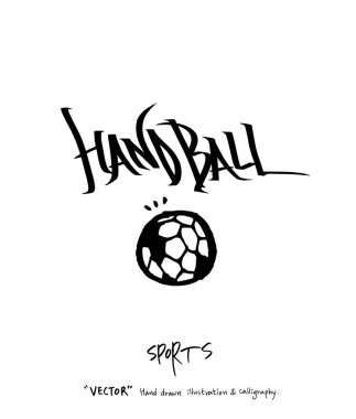 Spor poster / yarım yamalak eğlence illüstrasyon - vektör