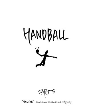 Spor poster / yarım yamalak eğlence illüstrasyon - vektör