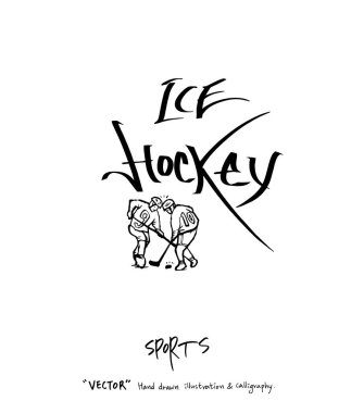 Spor poster / yarım yamalak eğlence illüstrasyon - vektör