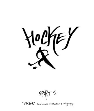 Spor poster / yarım yamalak eğlence illüstrasyon - vektör