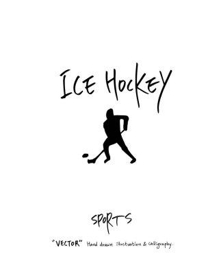 Spor poster / yarım yamalak eğlence illüstrasyon - vektör