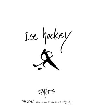 Spor poster / yarım yamalak eğlence illüstrasyon - vektör