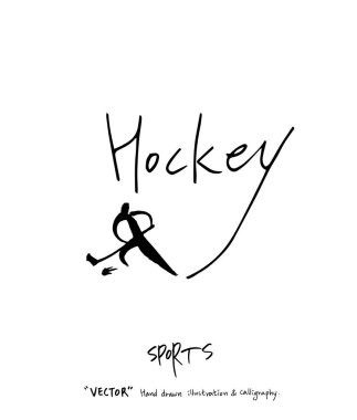 Spor poster / yarım yamalak eğlence illüstrasyon - vektör