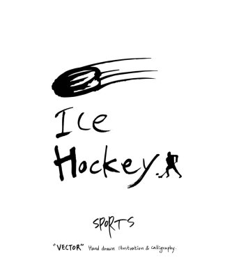 Spor poster / yarım yamalak eğlence illüstrasyon - vektör