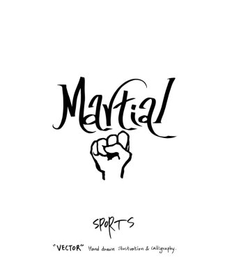 Spor poster illüstrasyon - içinde çizilmiş vektör el / arka plan spor