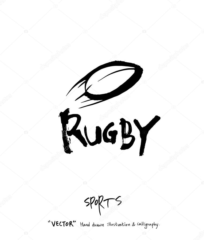 Hand drawn Sports & recreation illustration - vector