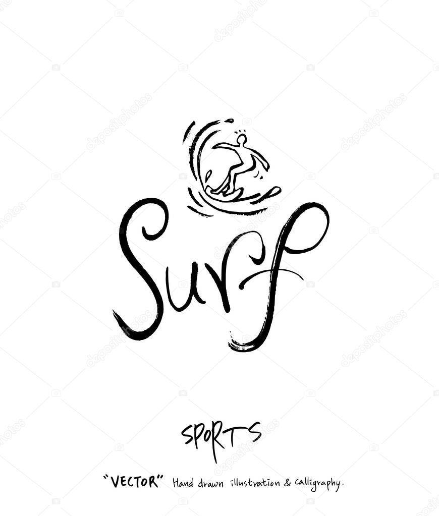 Hand drawn Sports & recreation illustration - vector