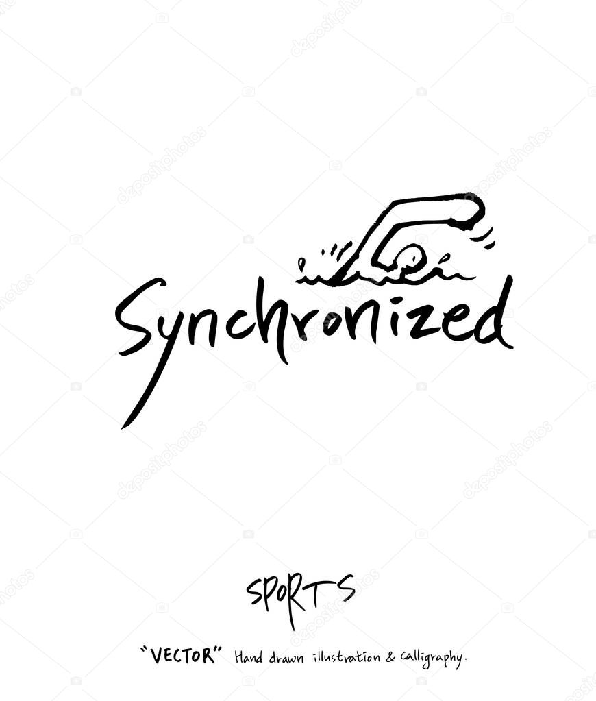 Hand drawn Sports & recreation illustration - vector