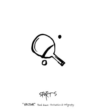 Spor poster / yarım yamalak eğlence illüstrasyon - vektör