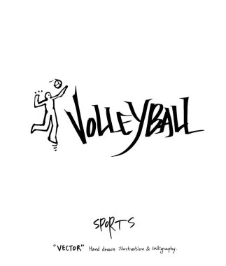 Spor poster / yarım yamalak eğlence illüstrasyon - vektör