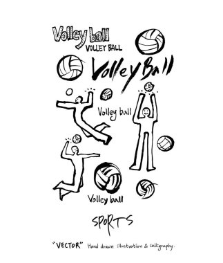 Spor poster / yarım yamalak eğlence illüstrasyon - vektör