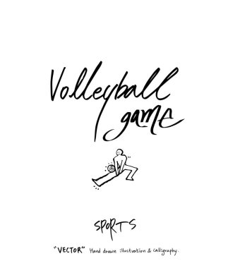 Spor poster / yarım yamalak eğlence illüstrasyon - vektör