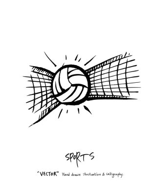 Spor poster / yarım yamalak eğlence illüstrasyon - vektör