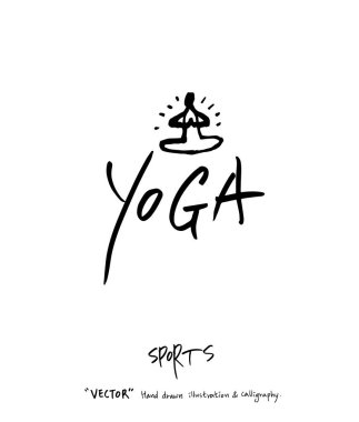 Spor poster illüstrasyon - içinde çizilmiş vektör el / arka plan spor