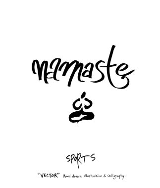 Spor poster illüstrasyon - içinde çizilmiş vektör el / arka plan spor