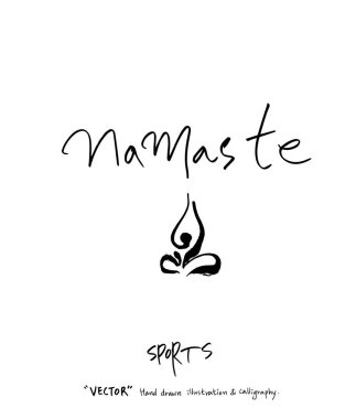 Spor poster illüstrasyon - içinde çizilmiş vektör el / arka plan spor