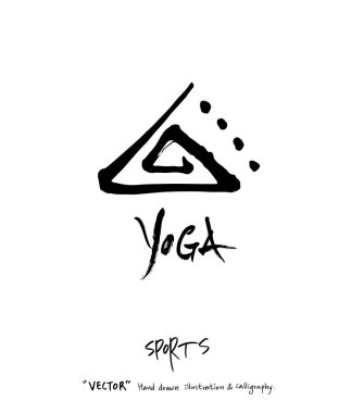 Spor poster illüstrasyon - içinde çizilmiş vektör el / arka plan spor