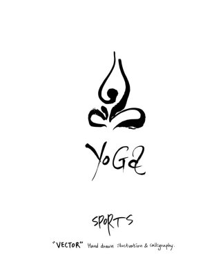 Spor poster illüstrasyon - içinde çizilmiş vektör el / arka plan spor