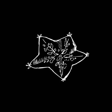 Deniz Mahsülleri kroki / çizilmiş gıda el malzemeler - vektör