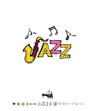 konser poster / yarım yamalak müzik illüstrasyon - vektör