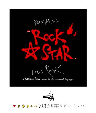 konser poster / yarım yamalak müzik illüstrasyon - vektör