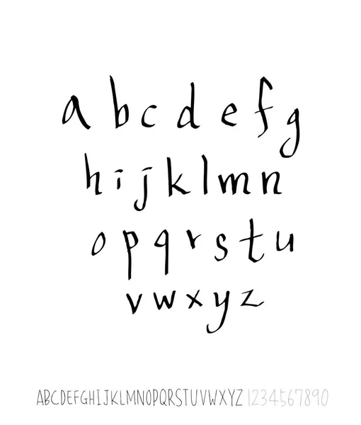 Векторні Шрифти Ручна Каліграфія — стоковий вектор