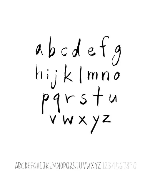 Векторні Шрифти Ручна Каліграфія — стоковий вектор