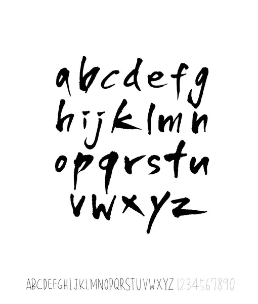 Векторні Шрифти Ручна Каліграфія — стоковий вектор