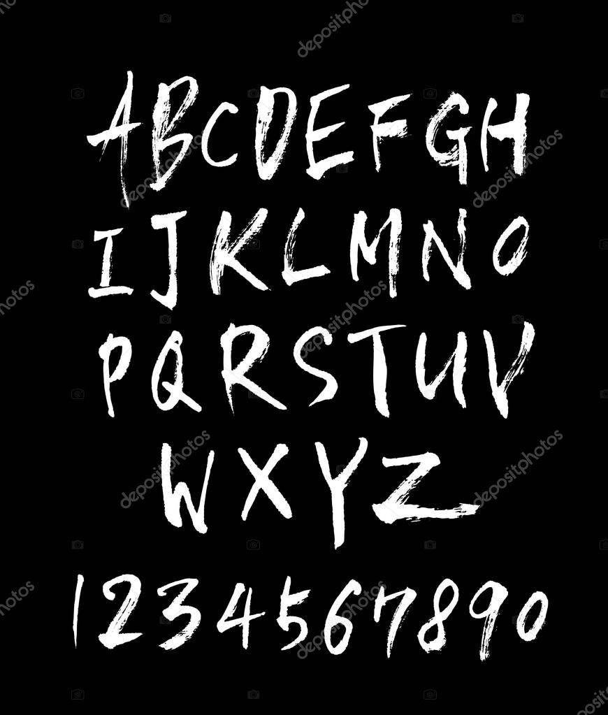 Vector fonts / Handwritten calligraphy