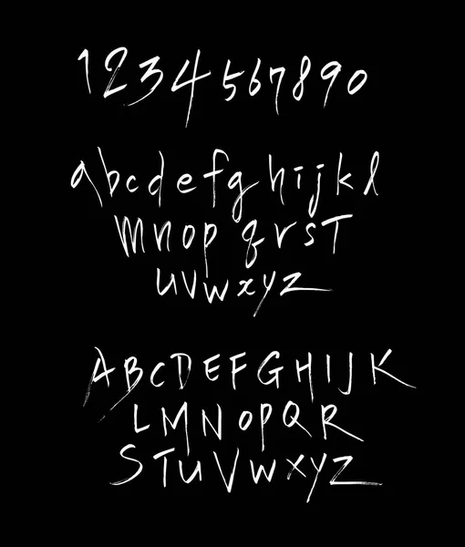 Vektortypsnitt Handskriven Kalligrafi — Stock vektor