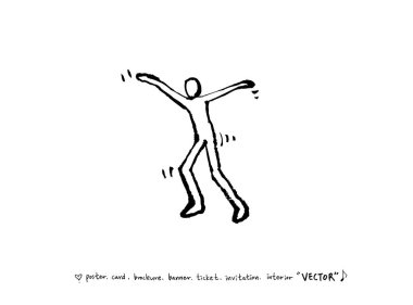 konser poster / yarım yamalak müzik illüstrasyon - vektör