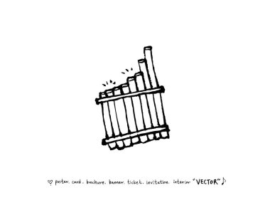 konser poster / yarım yamalak müzik illüstrasyon - vektör