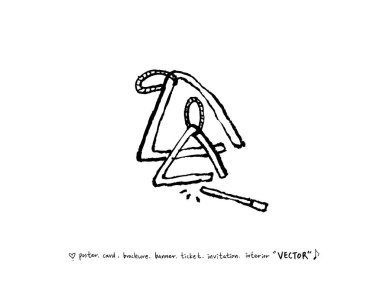 konser poster / yarım yamalak müzik illüstrasyon - vektör