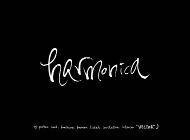 konser poster / yarım yamalak müzik illüstrasyon - vektör