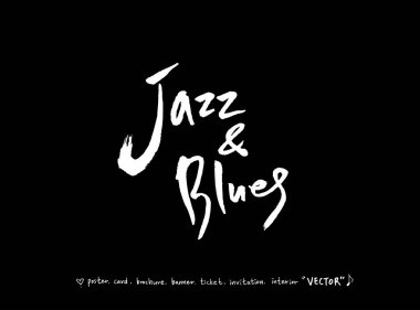 konser poster / yarım yamalak müzik illüstrasyon - vektör