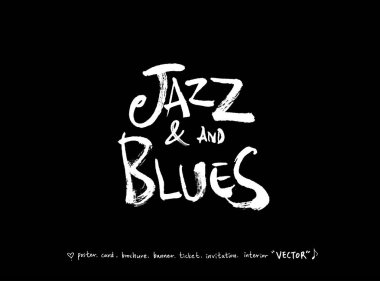 konser poster / yarım yamalak müzik illüstrasyon - vektör