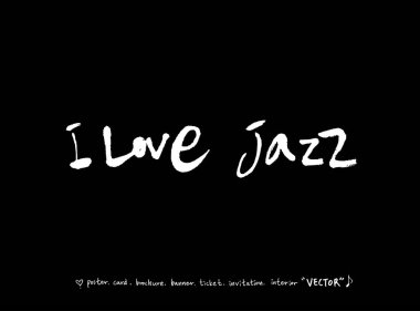 konser poster / yarım yamalak müzik illüstrasyon - vektör