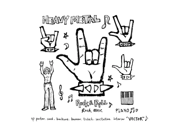 konser poster / yarım yamalak müzik illüstrasyon - vektör