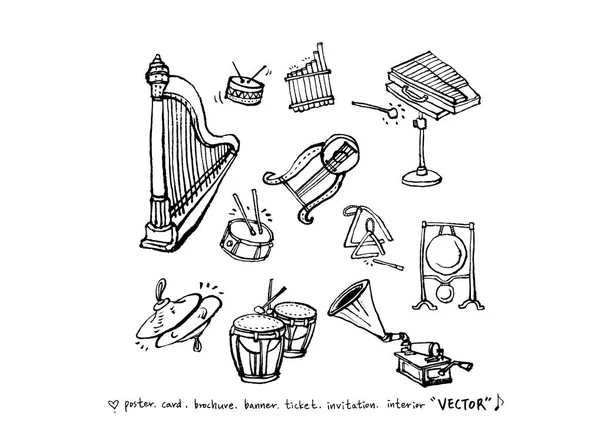 konser poster / yarım yamalak müzik illüstrasyon - vektör