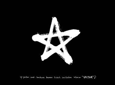 konser poster / yarım yamalak müzik illüstrasyon - vektör