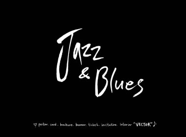 konser poster / yarım yamalak müzik illüstrasyon - vektör