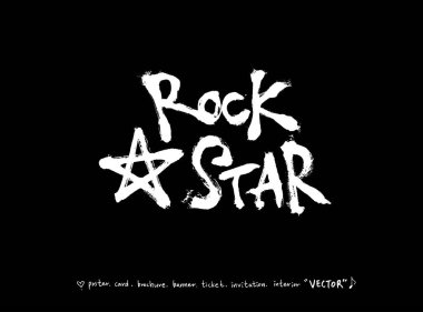 konser poster / yarım yamalak müzik illüstrasyon - vektör