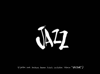 konser poster / yarım yamalak müzik illüstrasyon - vektör