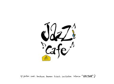 konser poster / yarım yamalak müzik illüstrasyon - vektör